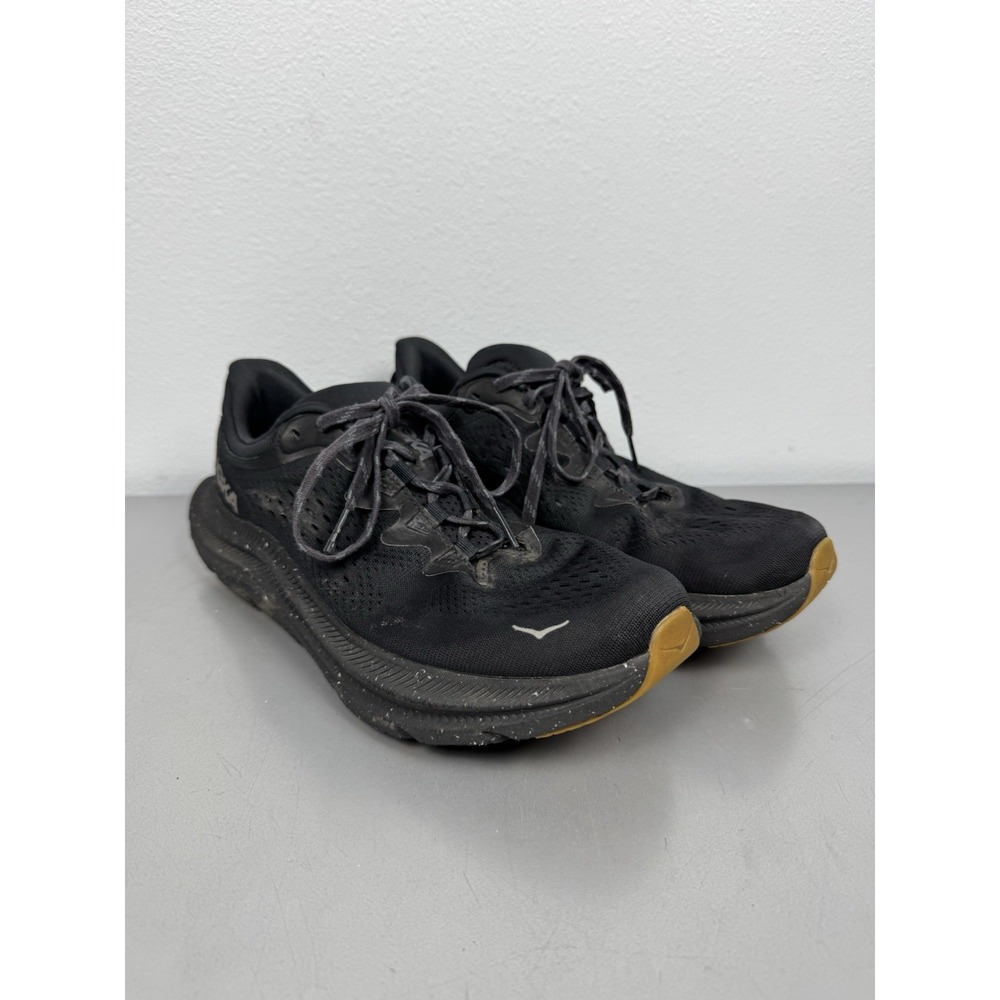 Hoka One One Kawana 2 Shoes Mens 9.5 D Black Running Sneakers Athletic Gym